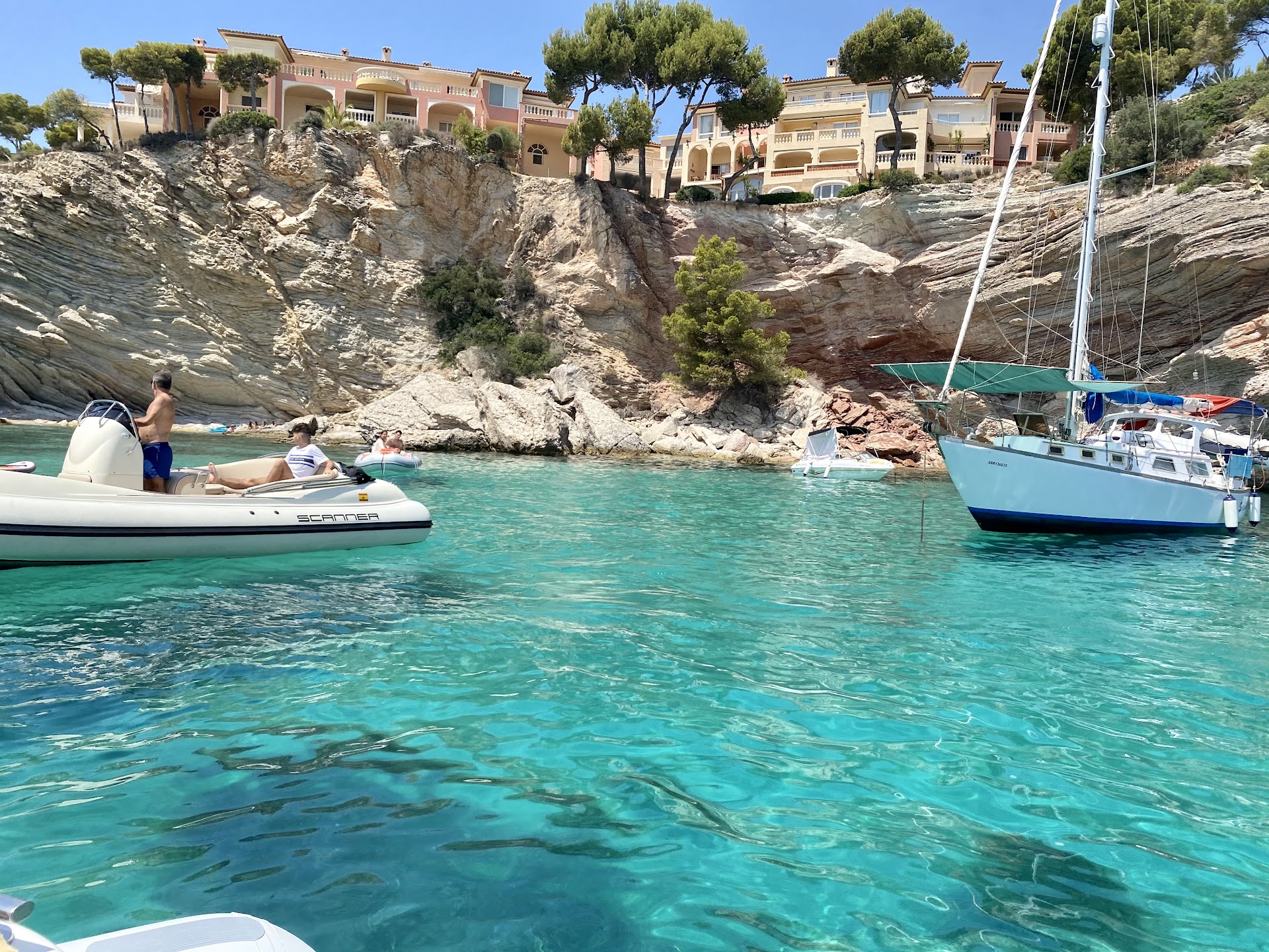 Mallorca from the sea charter