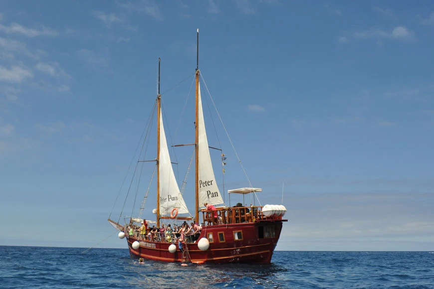 Barco Pirata Peter Pan Tenerife