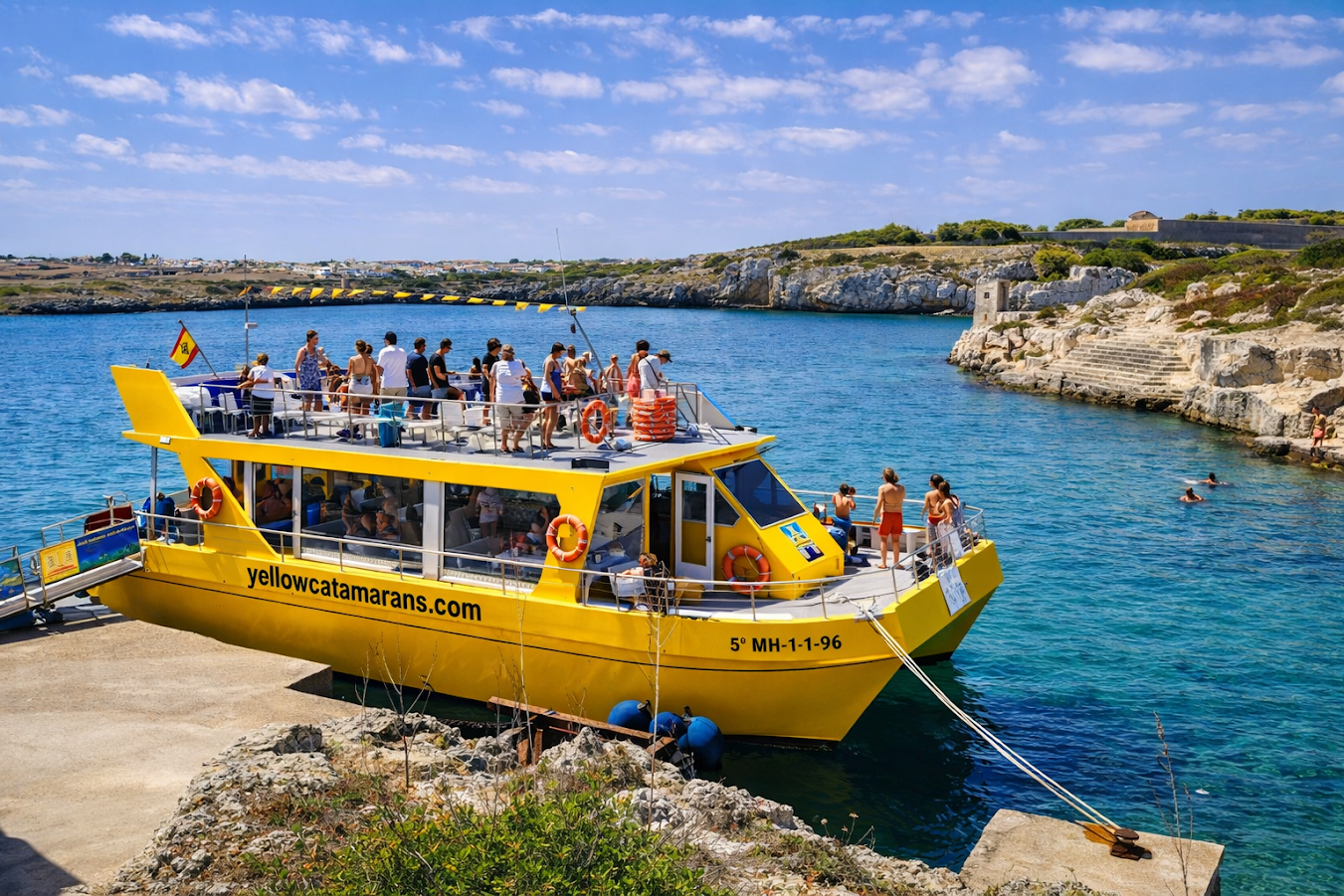Yellow Catamarans