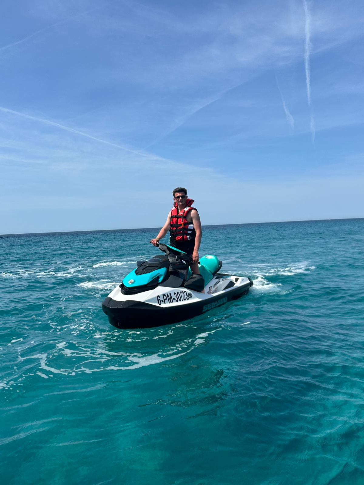 Flyboarding in Magaluf