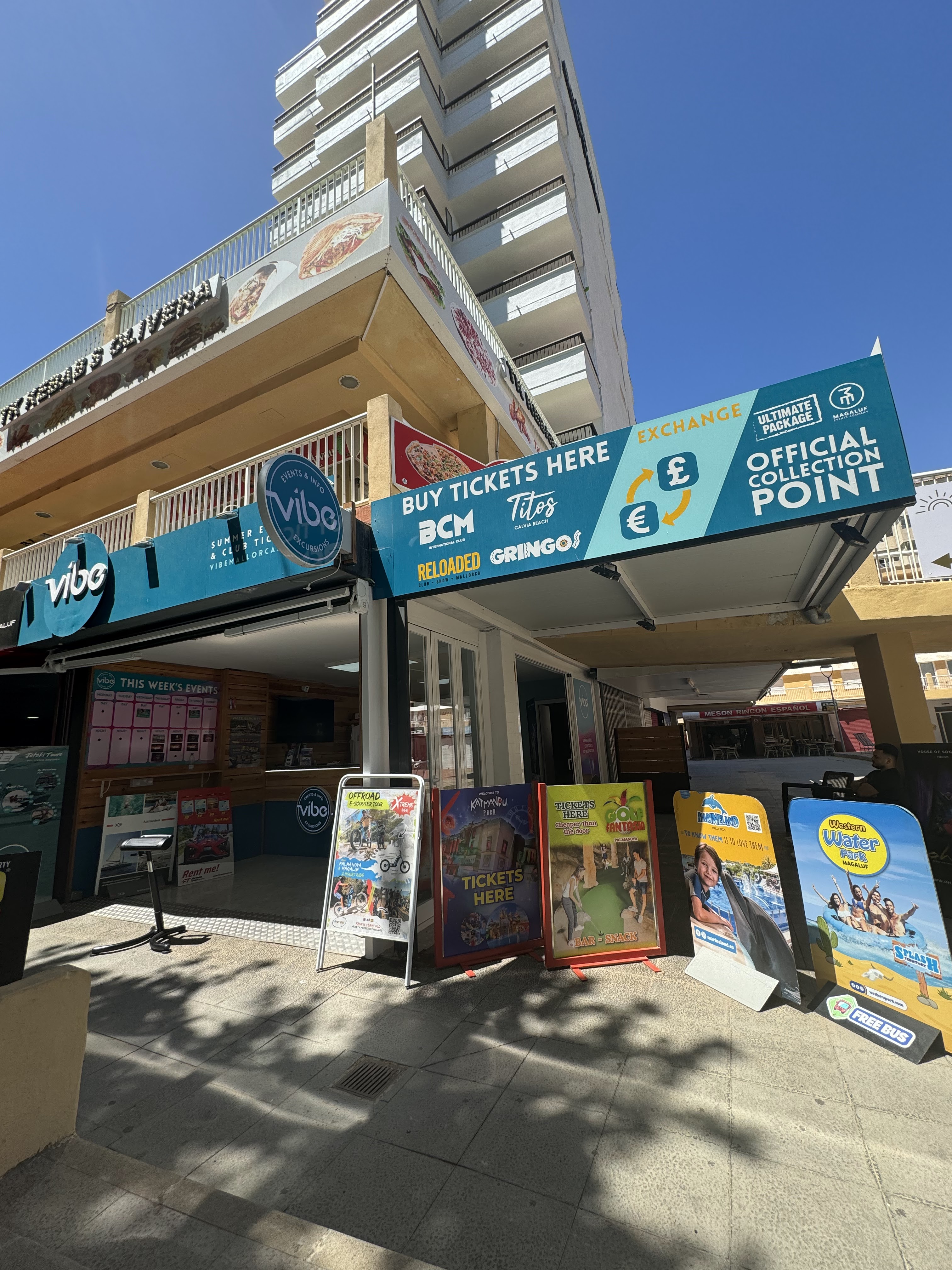 VIBE Magaluf Excursions & Events