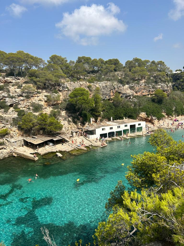 Flyboarding in Cala Pi