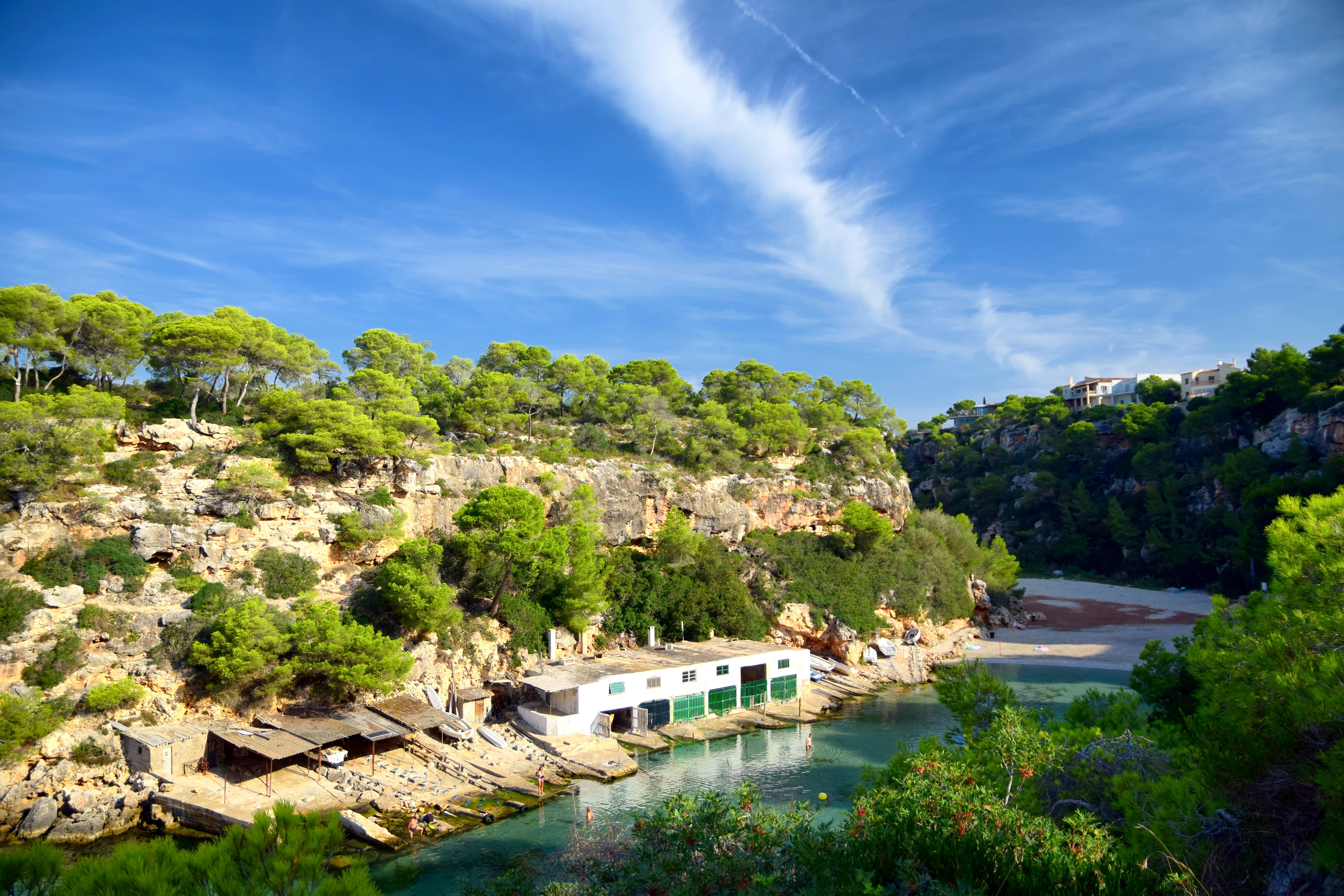 Snorkeling in Cala Pi