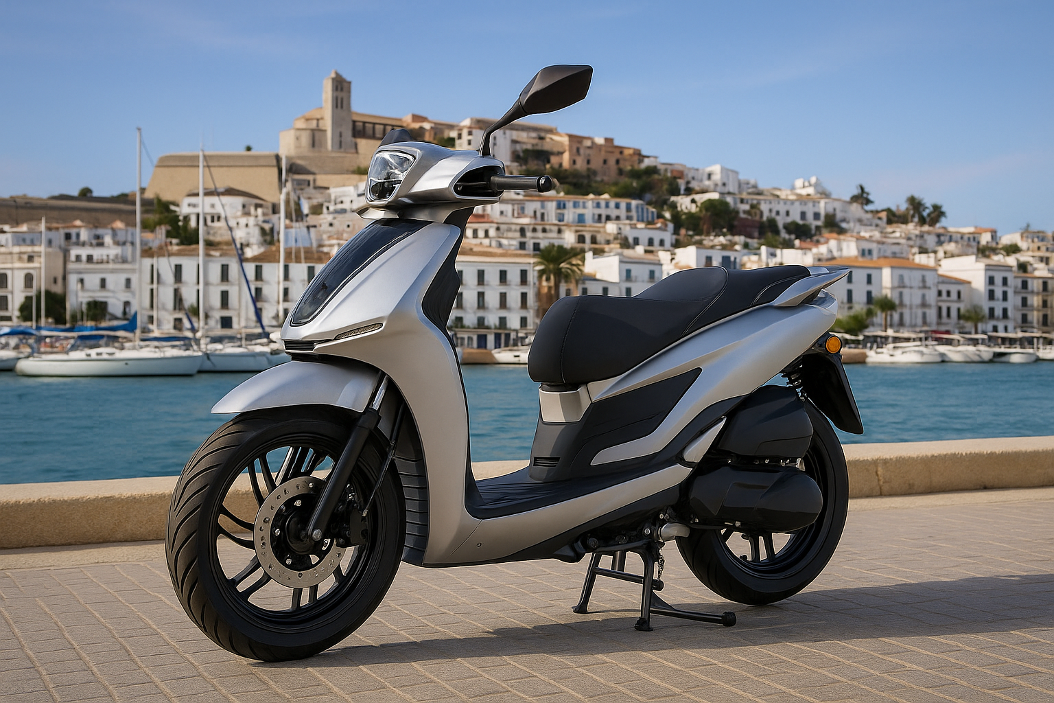 Jota Cafe Motorcycles and Scooter Rental Playa D'en Bossa