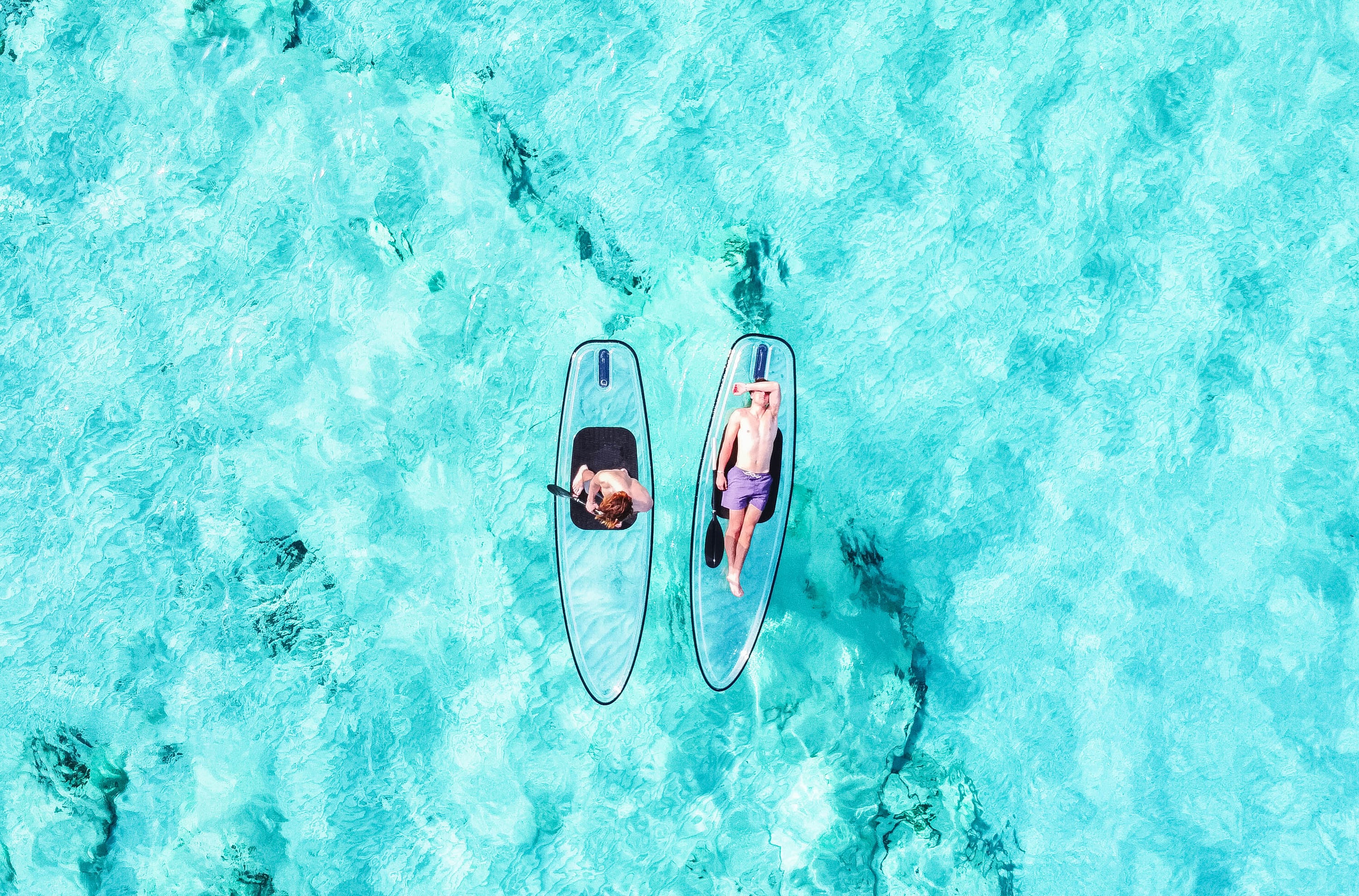 Transparent Menorca - Rutas en Kayak transparente y Paddle Surf