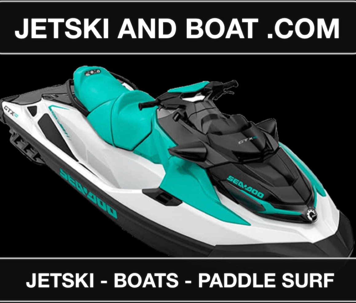 Jetski and boat