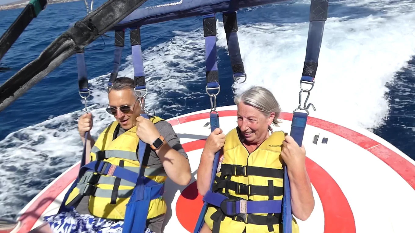 Parasailing in Arrecife photo 2