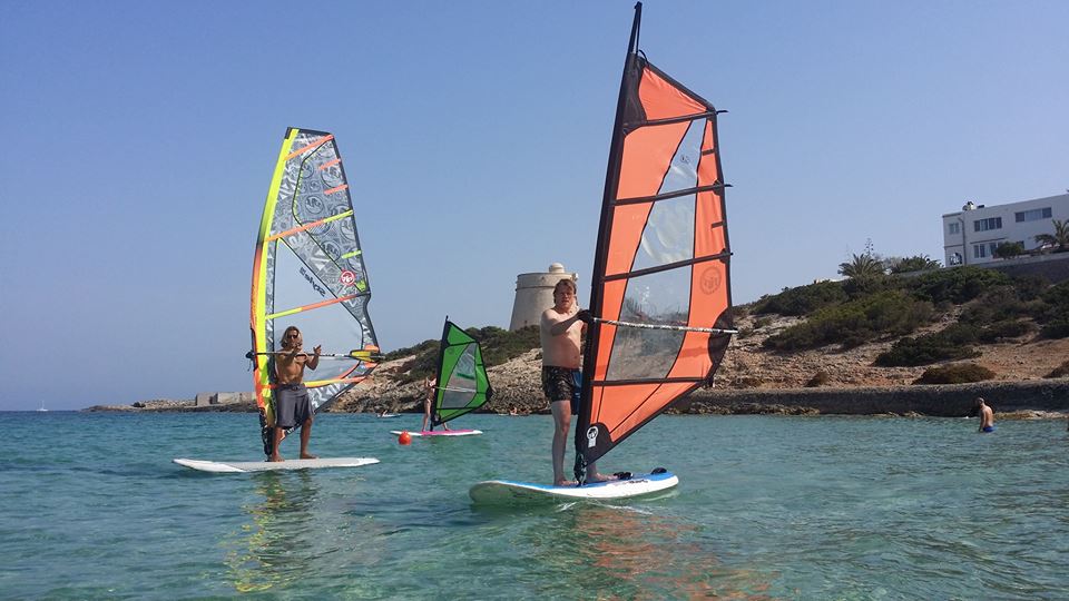 Windsurfing in Cala Bassa photo 2