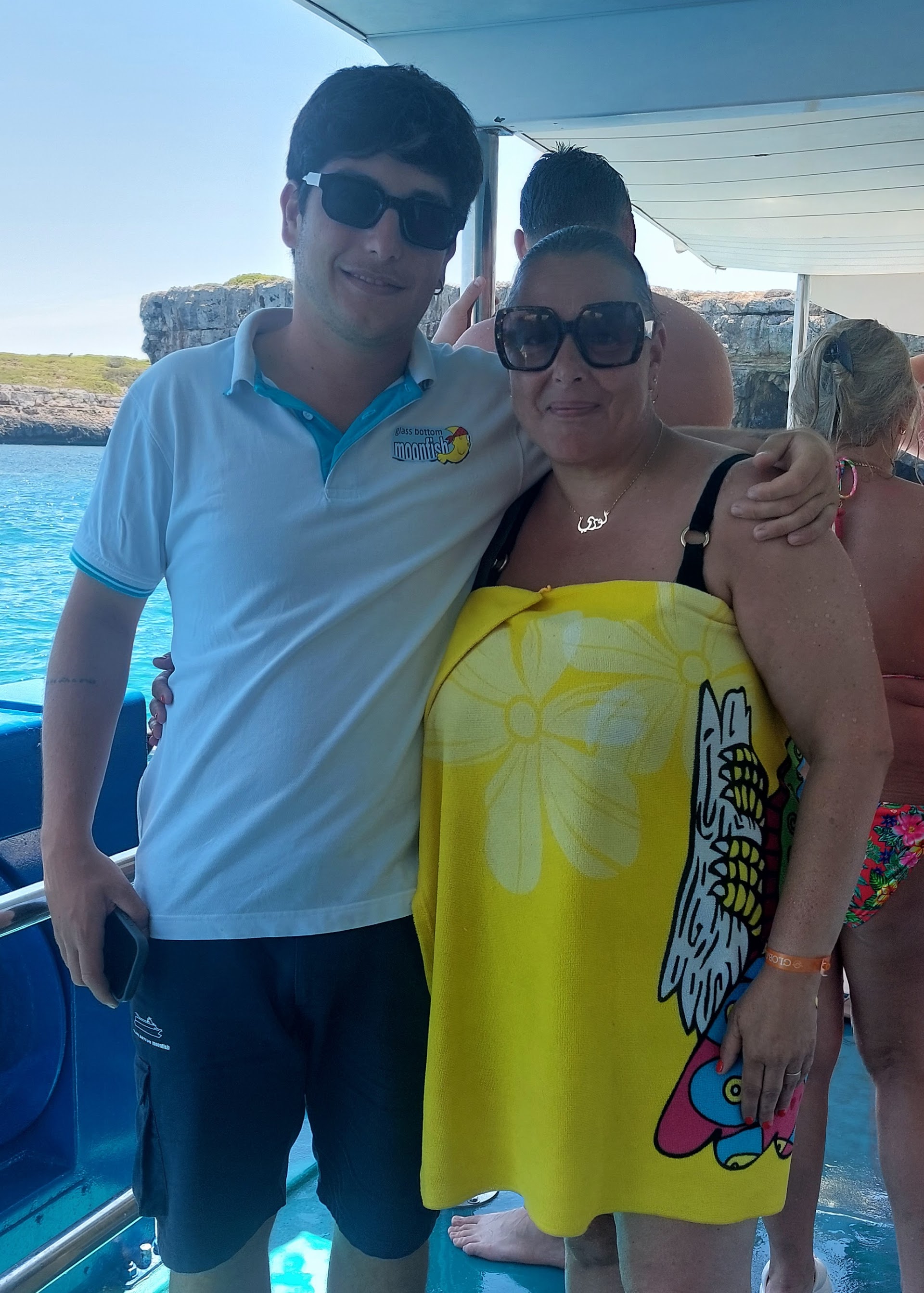 Glass Bottom Boat in Cala Vinyes photo 2