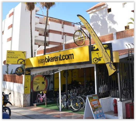 Easy Bike Rent Tenerife / Alquiler, taller y ventas. Bike hire & Delivery, E-bikes, MTB, Trekking, Road. Hotel Delivery.