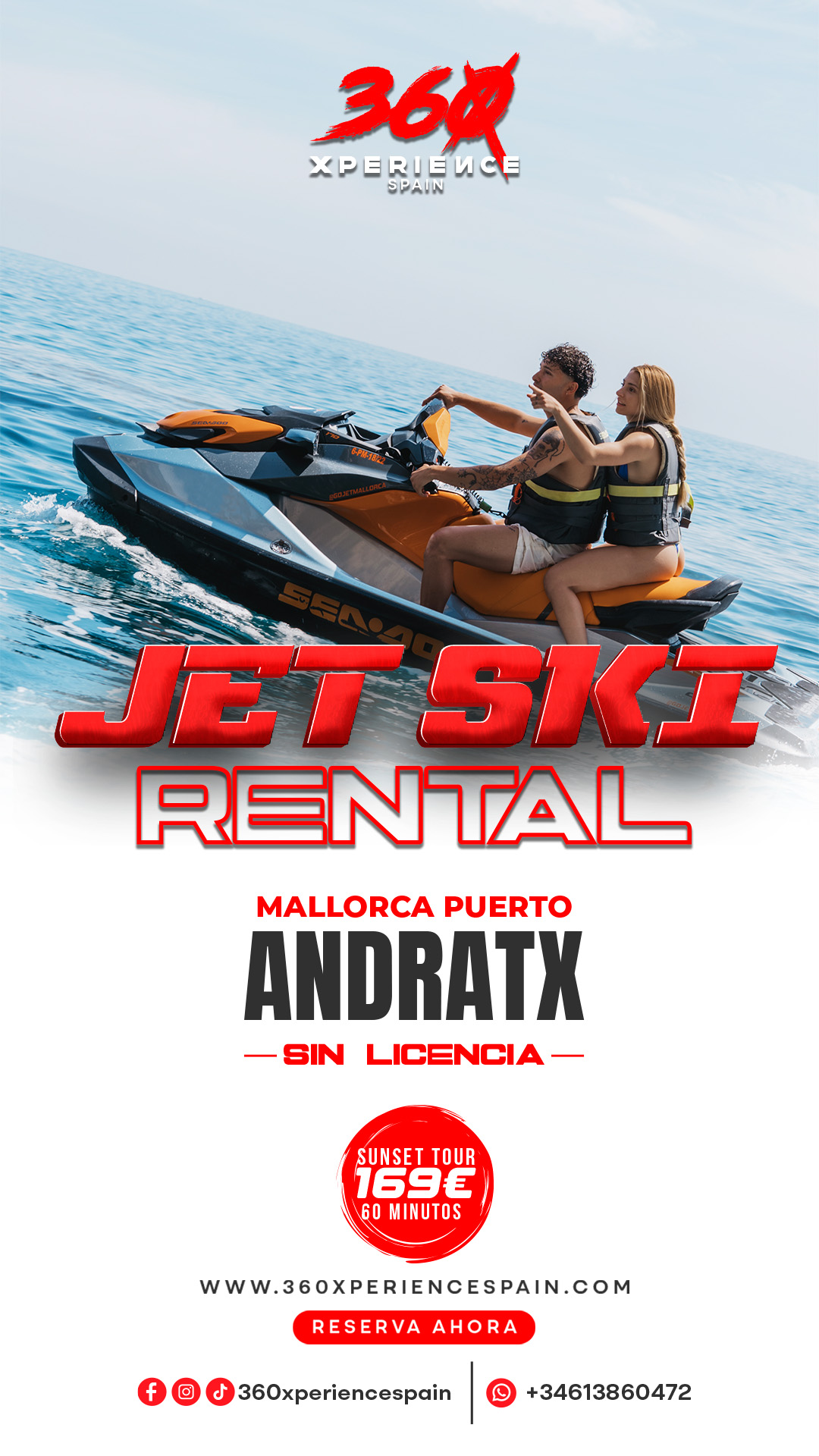 jet ski rental Andratx / location de jet ski Andratx Majorque/ 360xperience / water sports Andratx / moto de agua Andratx