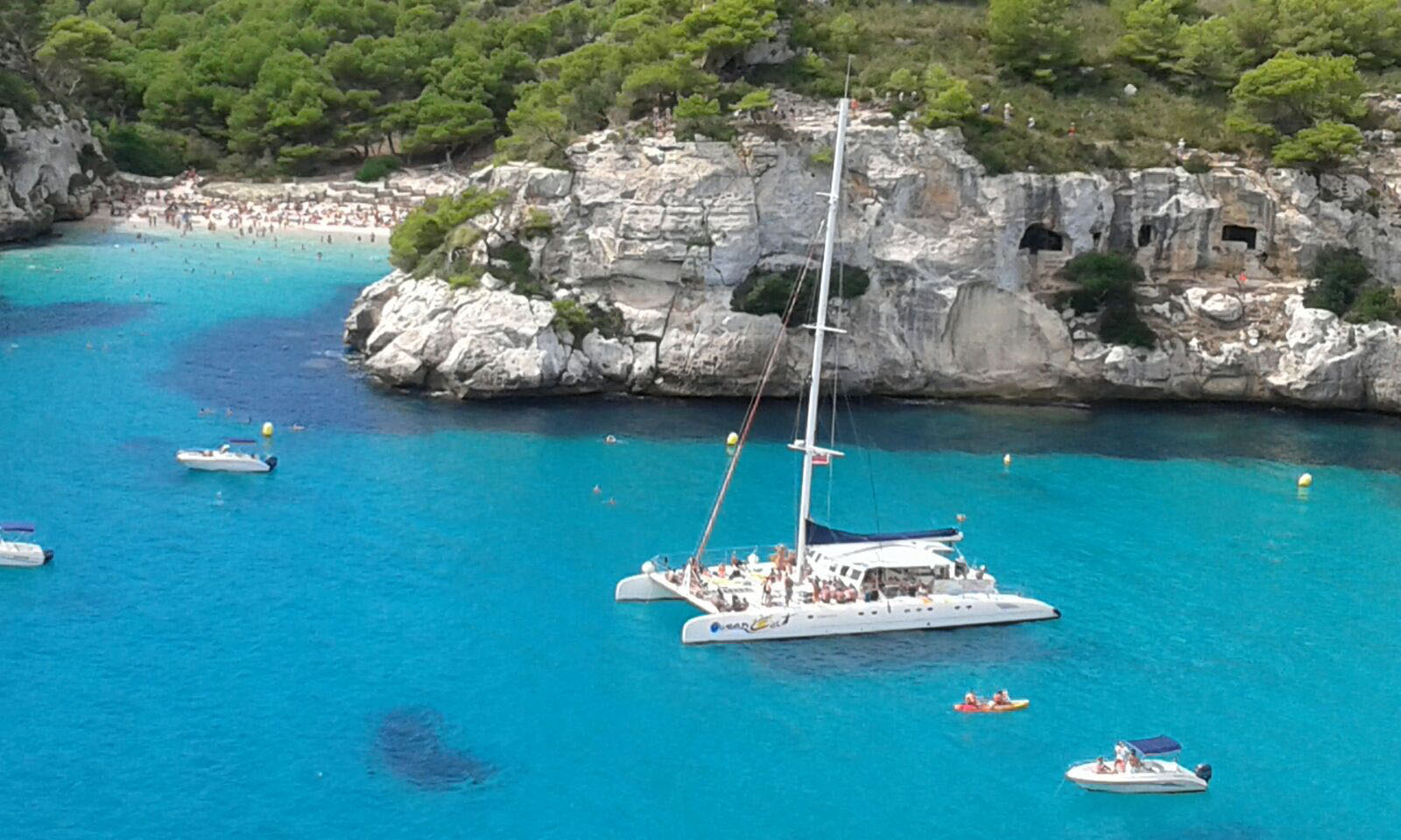 Catamaran Cruise in Cala Blanca photo 1