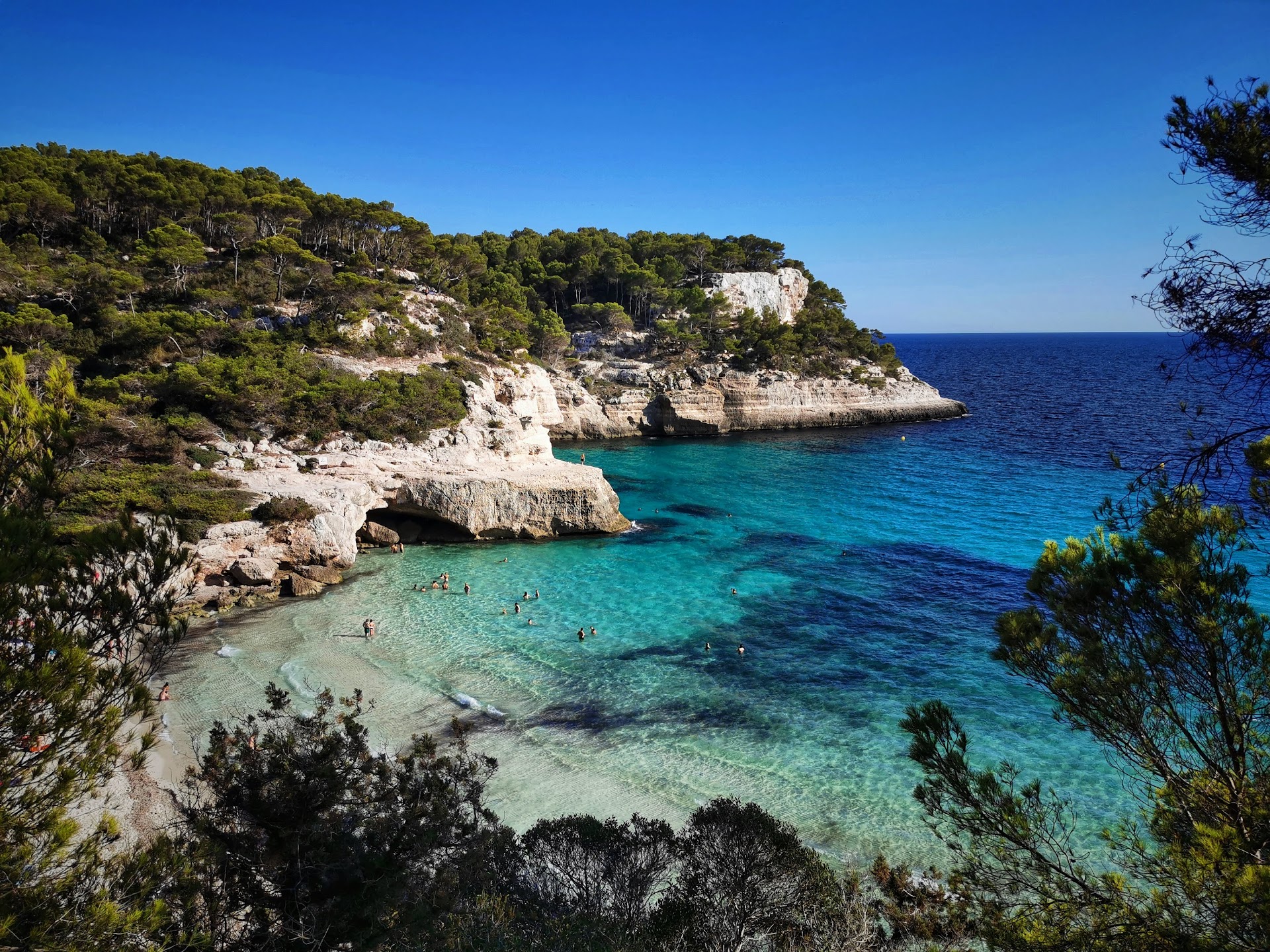 Diving & Snorkeling in Cala Mitjana photo 1