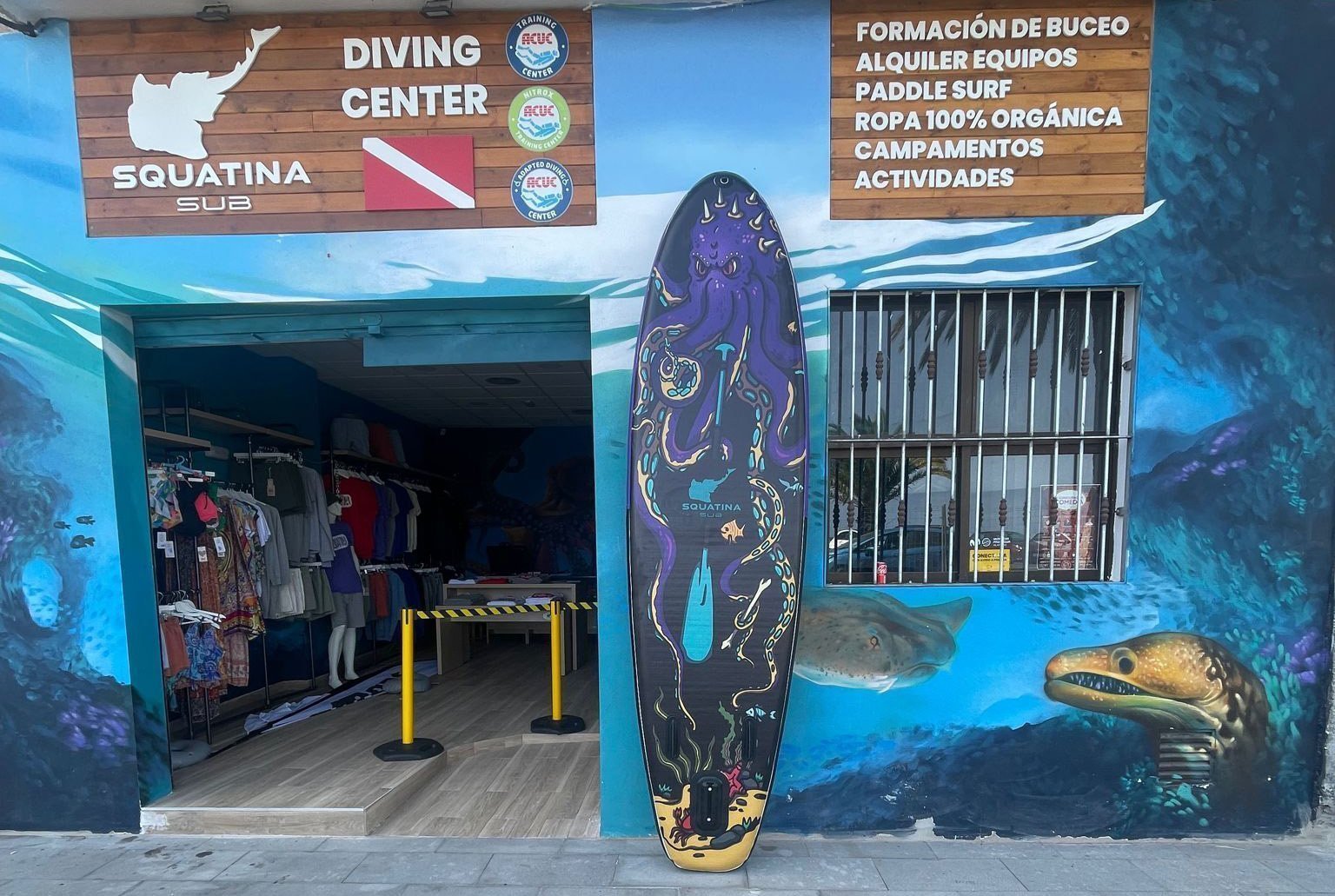 Squatina Sub Diving Center | Centro de Buceo