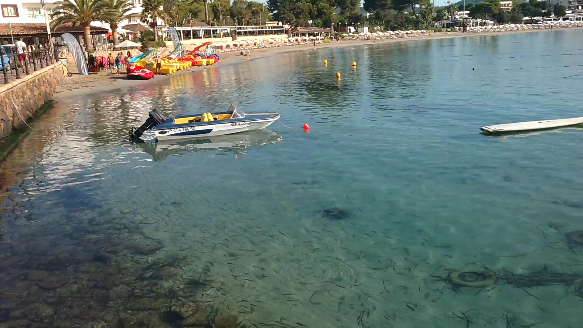 Parasailing in Cala Bassa photo 3