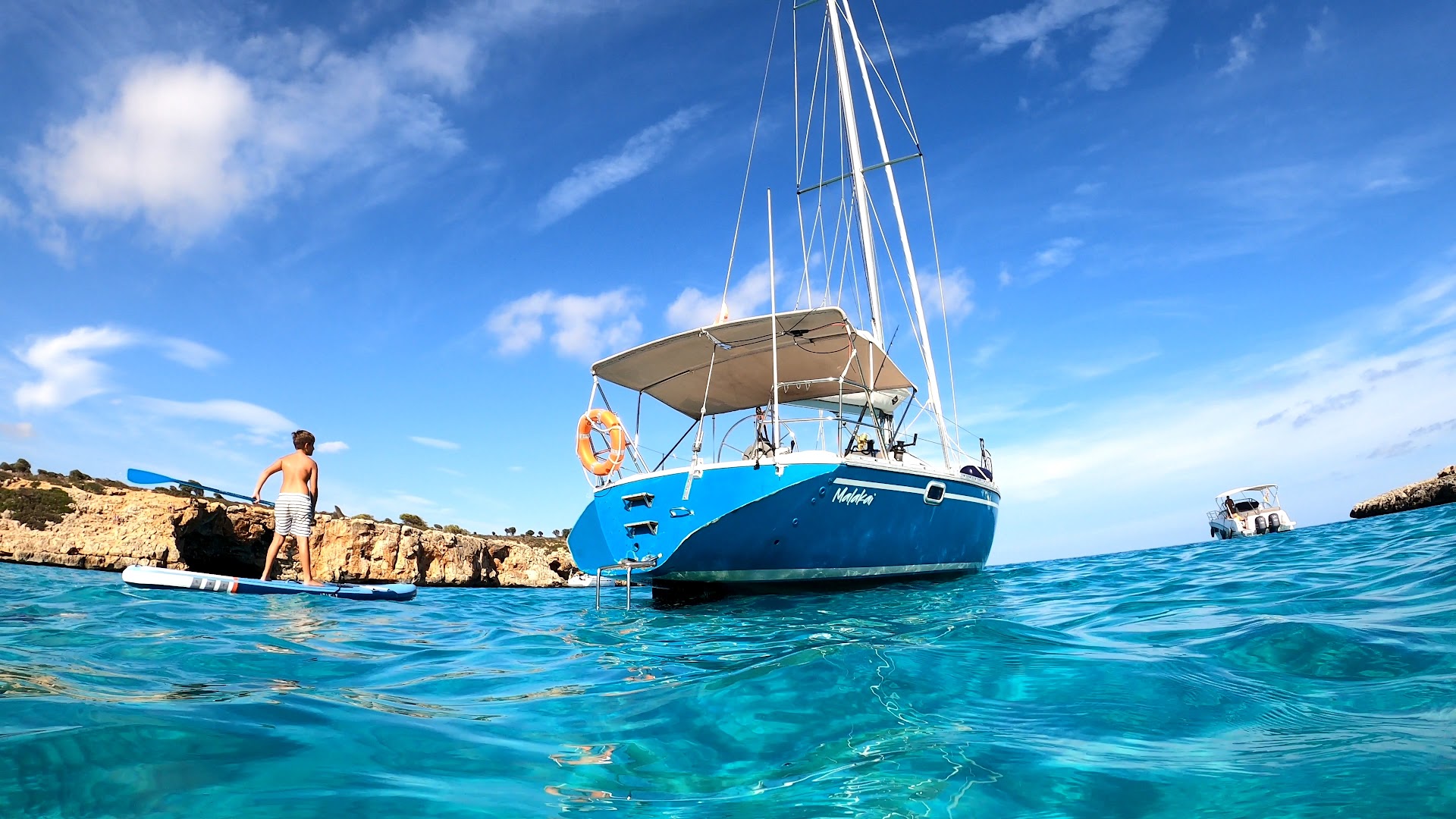 Sailing Porto Cristo - Malakai
