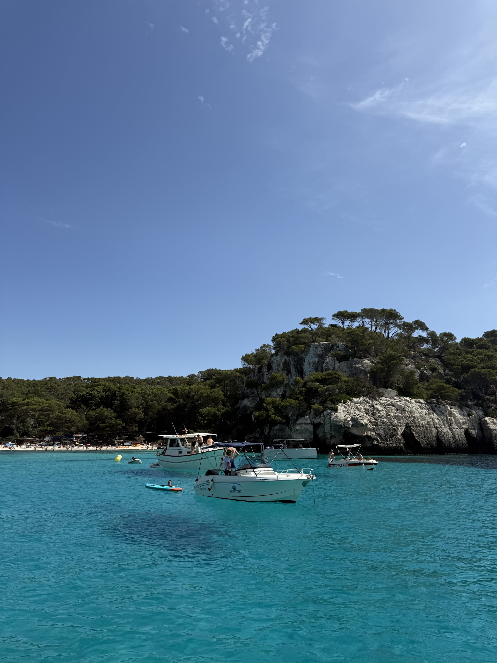 Glass Bottom Boat in Cala Blanca photo 2