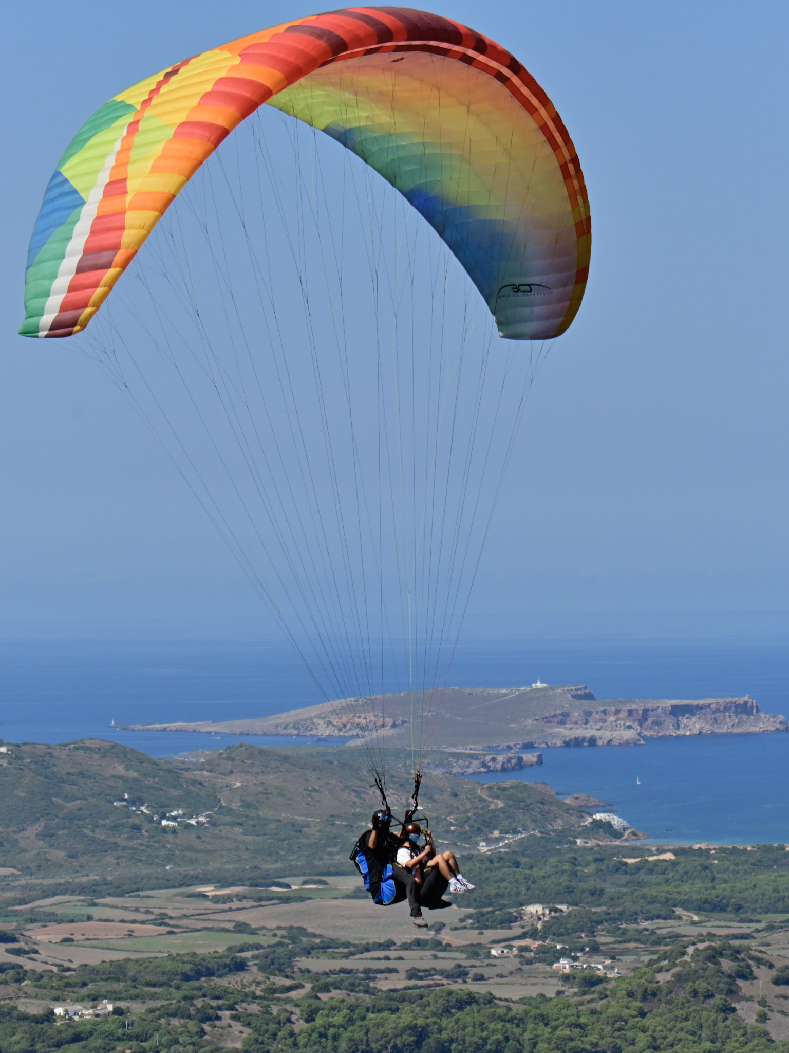 Paragliding in Binibeca photo 2