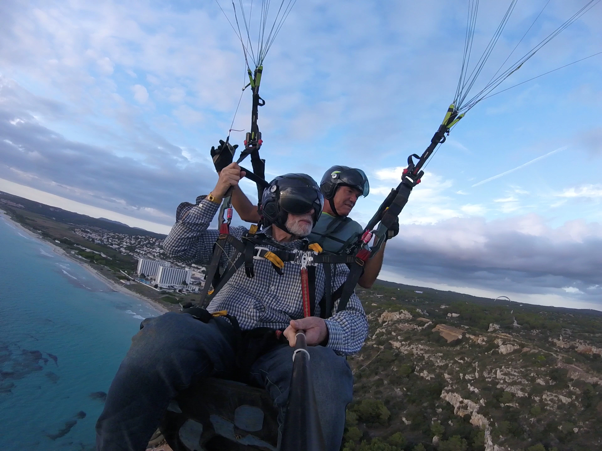 Paragliding in Binibeca photo 3
