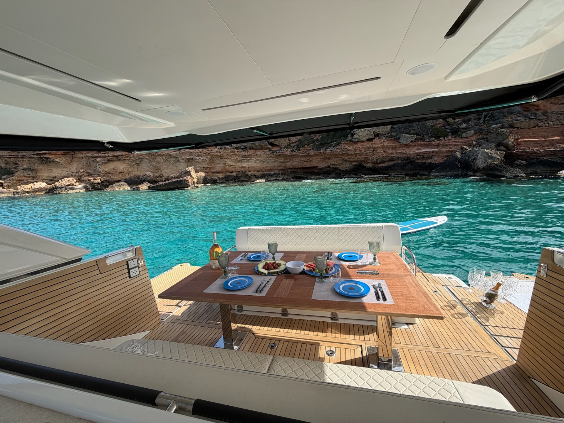 Glass Bottom Boat in Es Canar photo 5