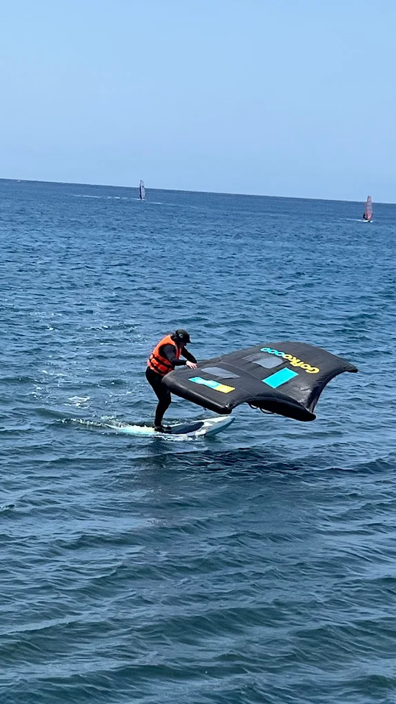 Kitesurfing in Golf del Sur photo 3