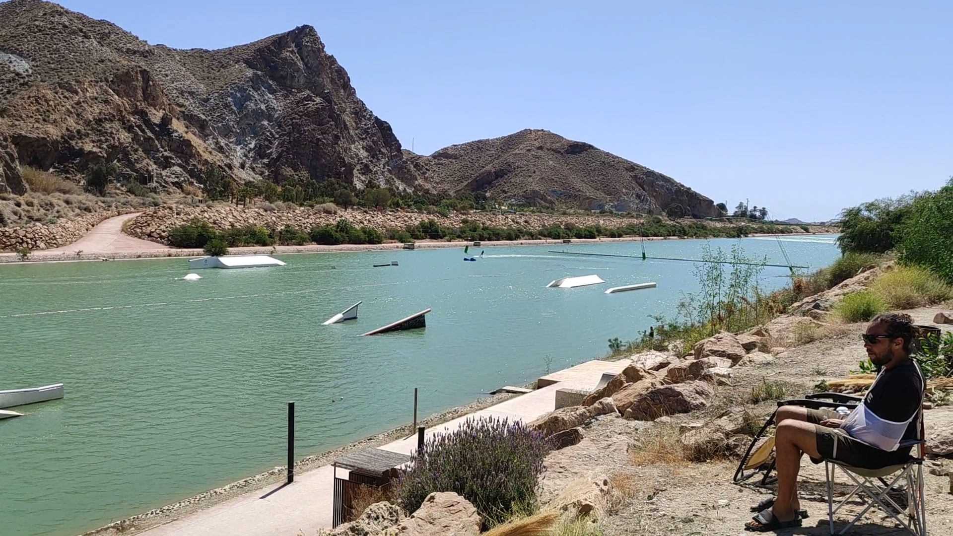 Wakeboarding in El Pinar photo 3