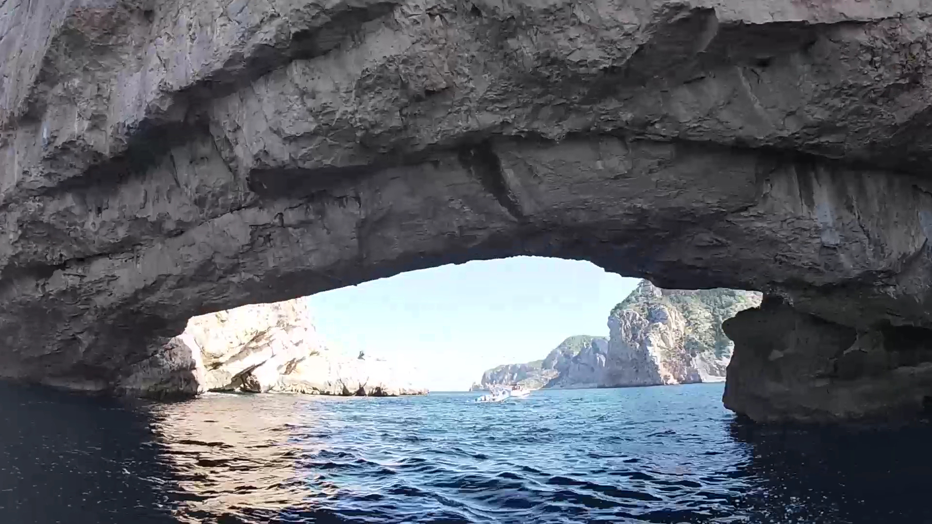 Glass Bottom Boat in Cala Saona photo 3