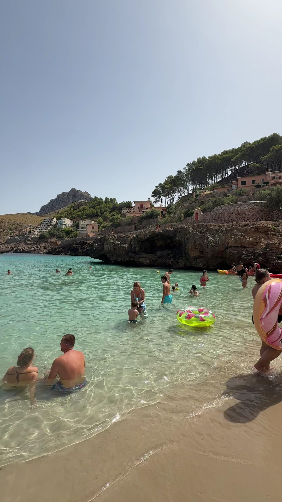 Tubing in Cala San Vicente photo 3