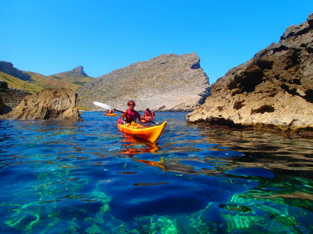 Kayaking & Paddleboarding in Cala San Vicente photo 1