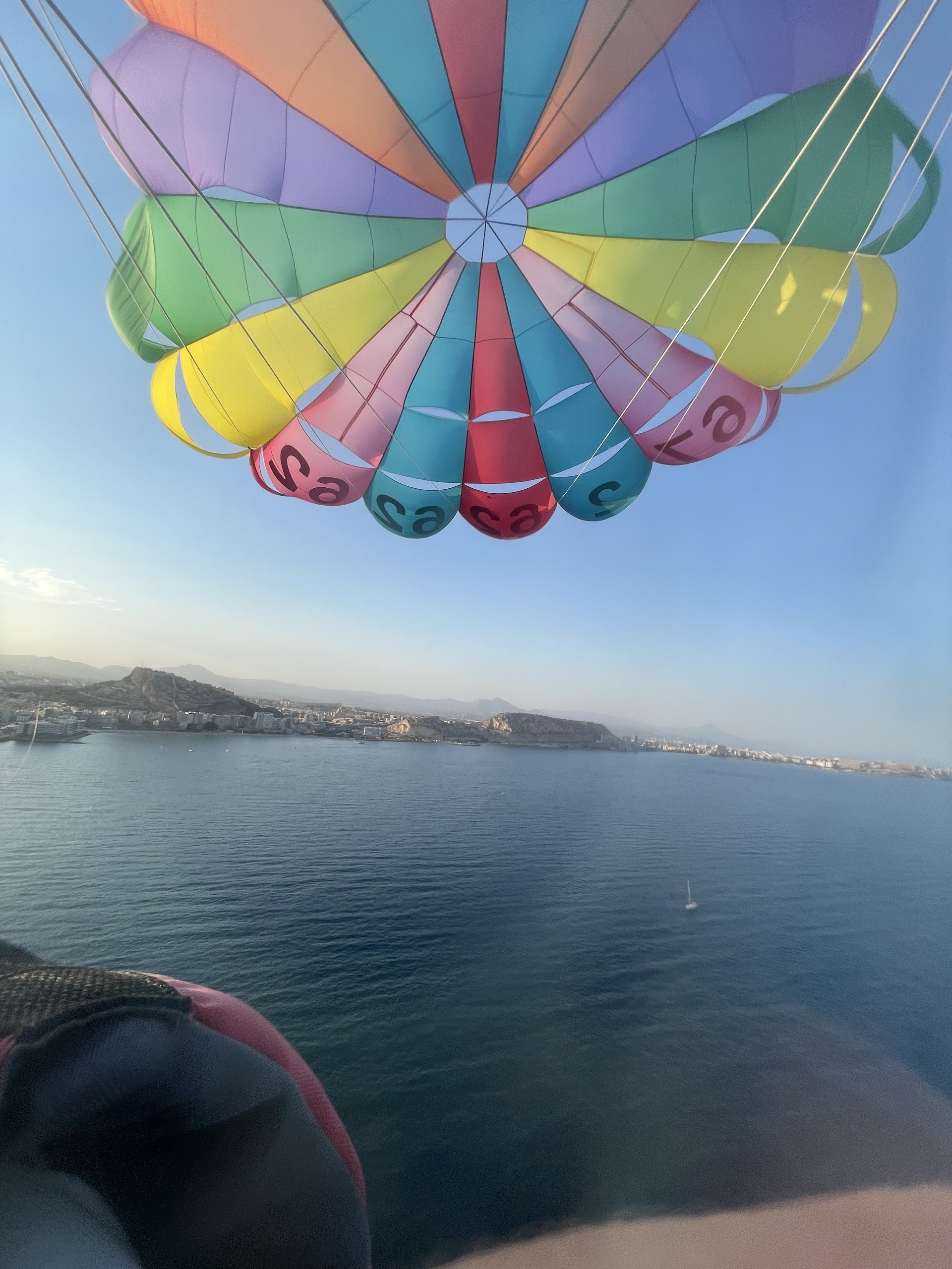 Parasailing in El Pilar de la Mola photo 4