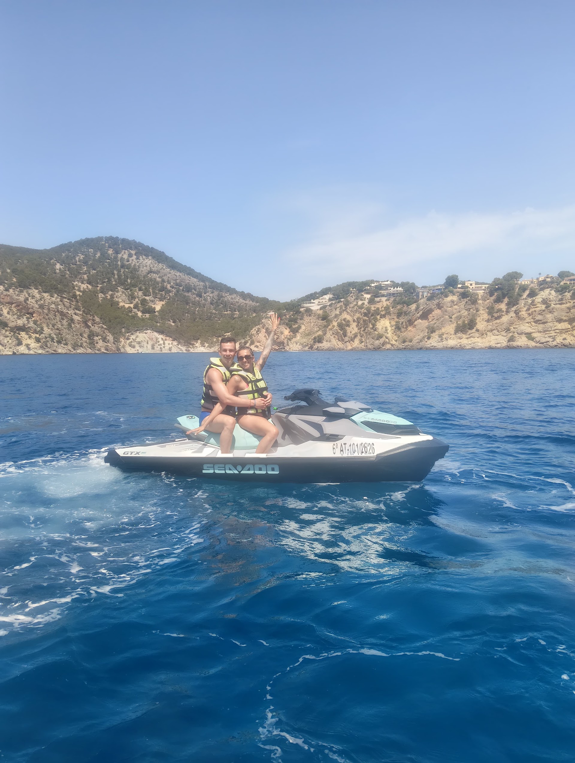 Water Skiing in Cala Vinyes photo 2