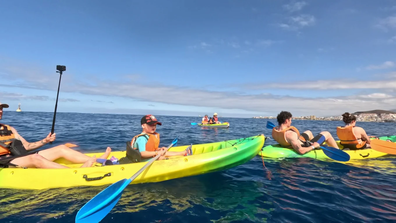 Kayaking Tenerife Atlantis