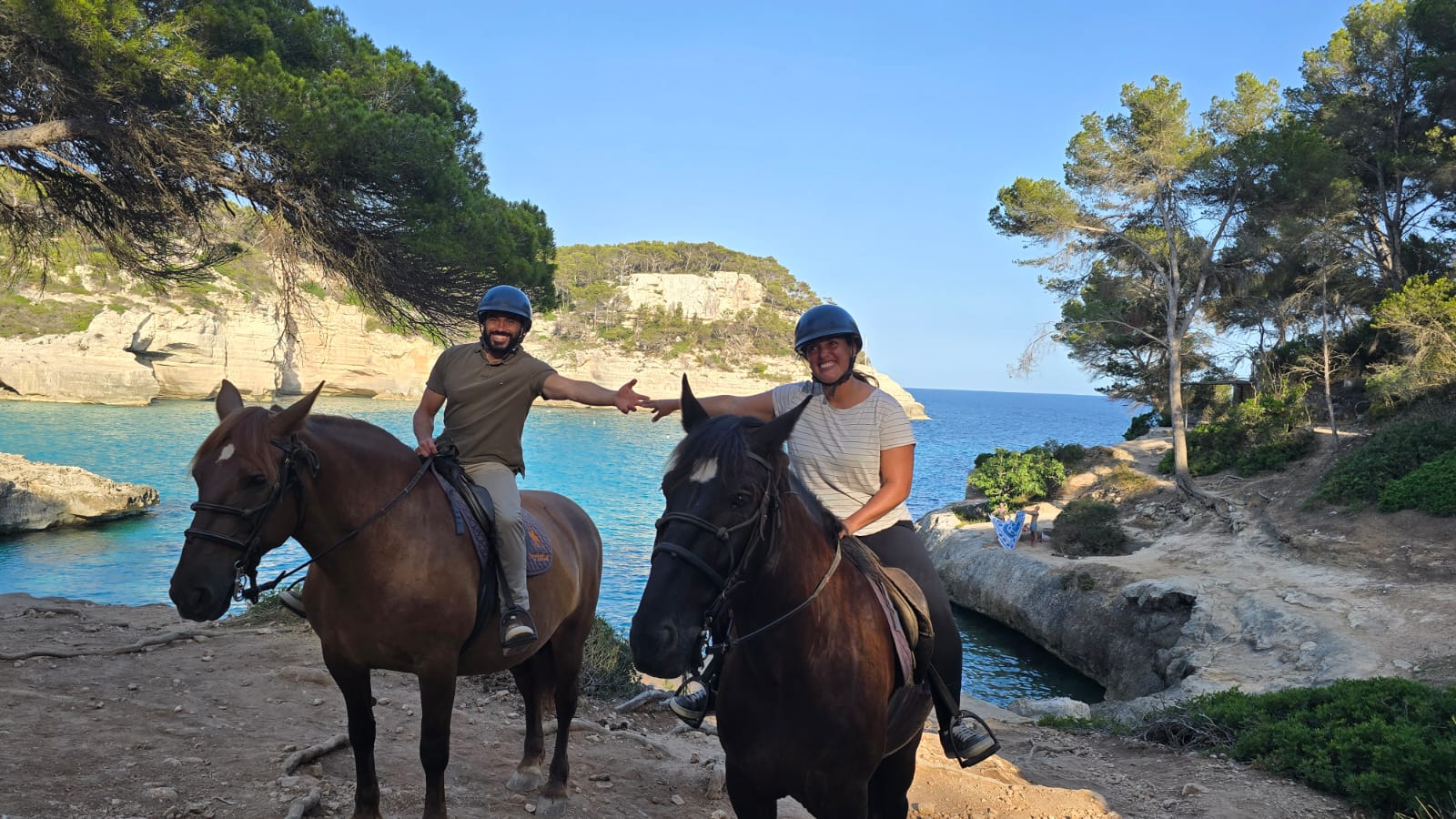 Horseback Riding in Cala en Bosch photo 2