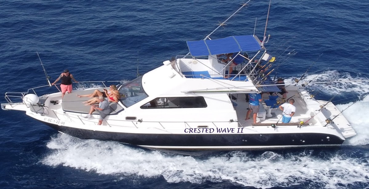 'Crested Wave, Genuine Fishing'