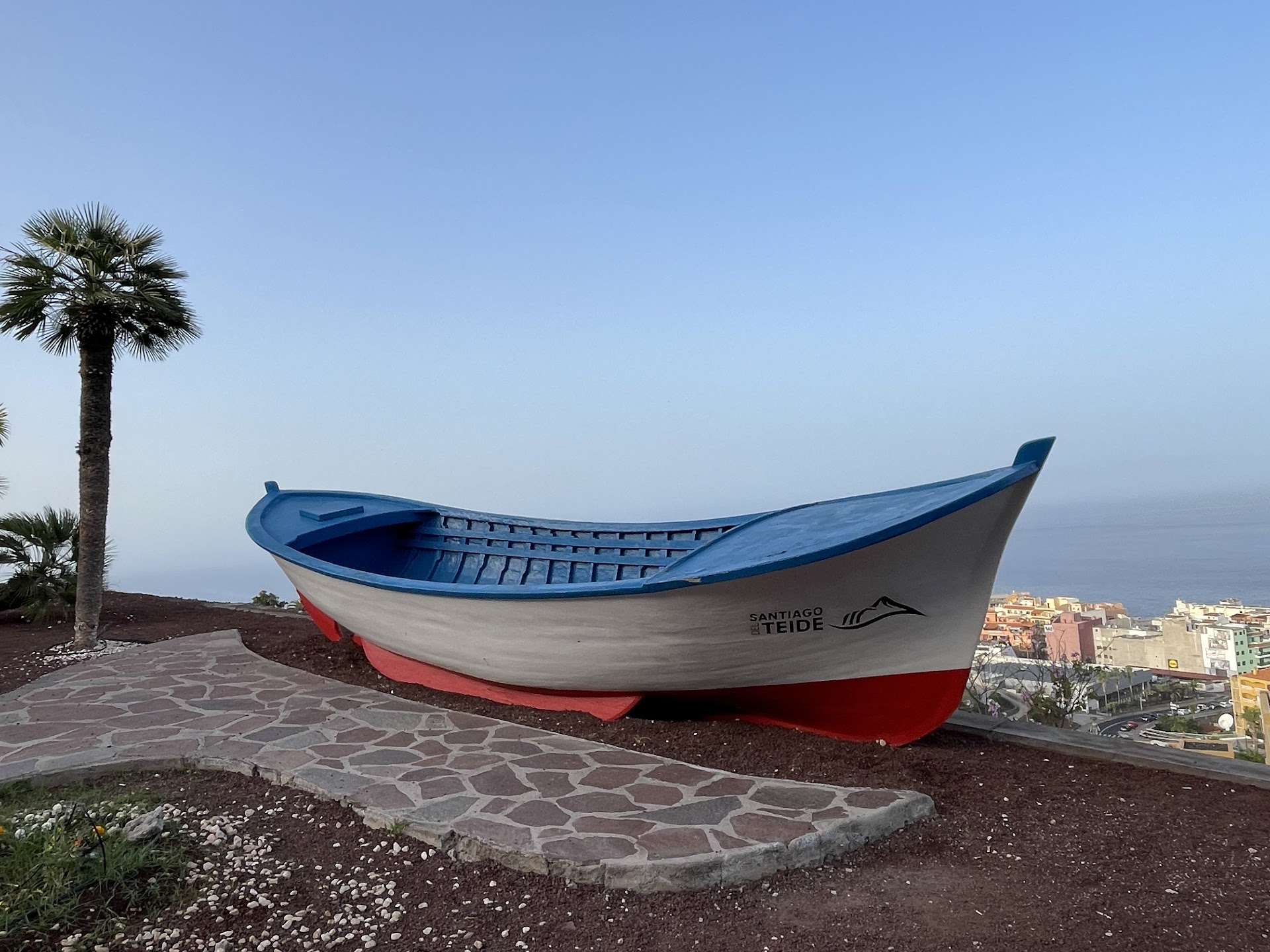 The Los Gigantes boat