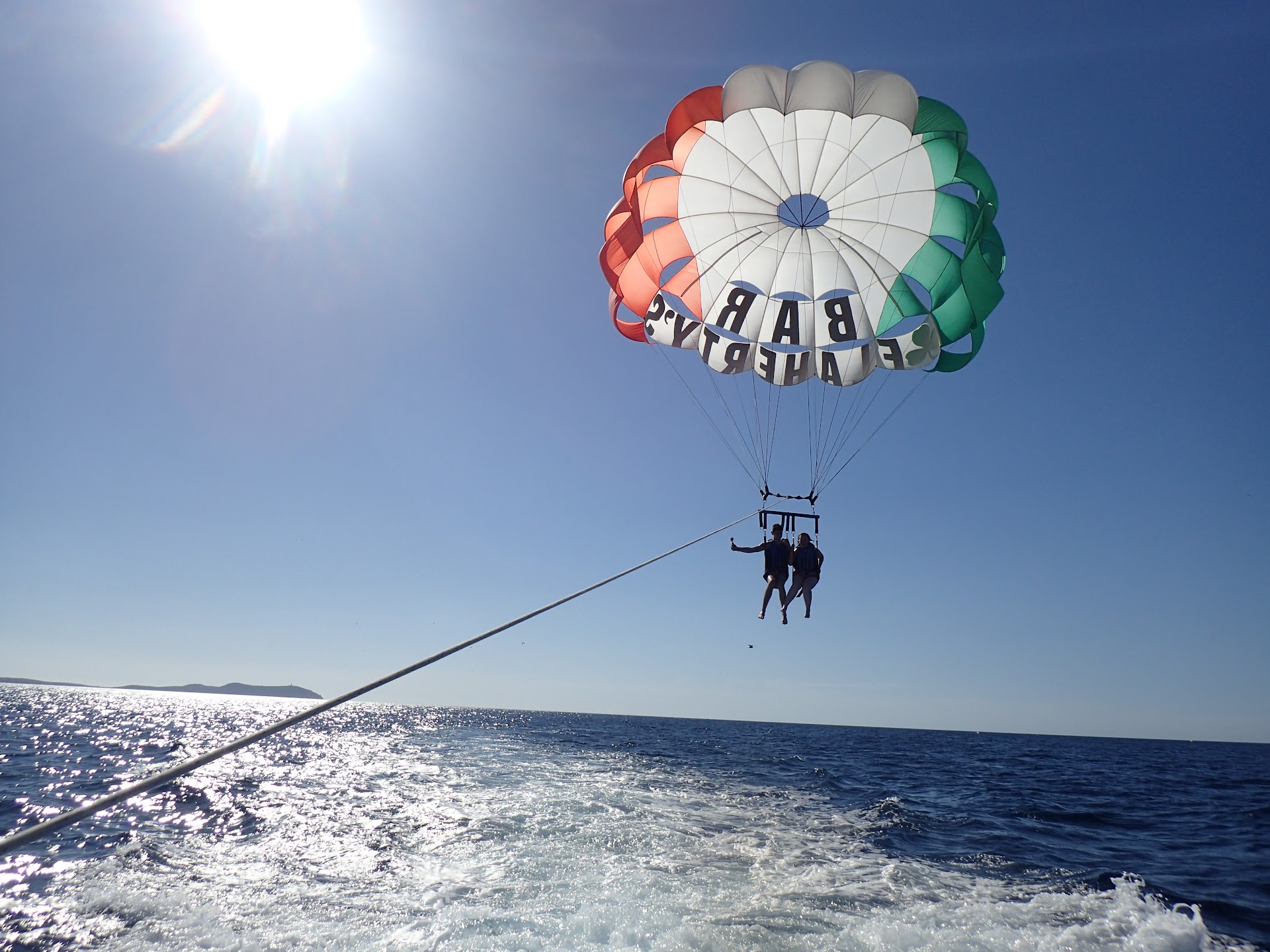 Paragliding in Cala de Bou photo 1