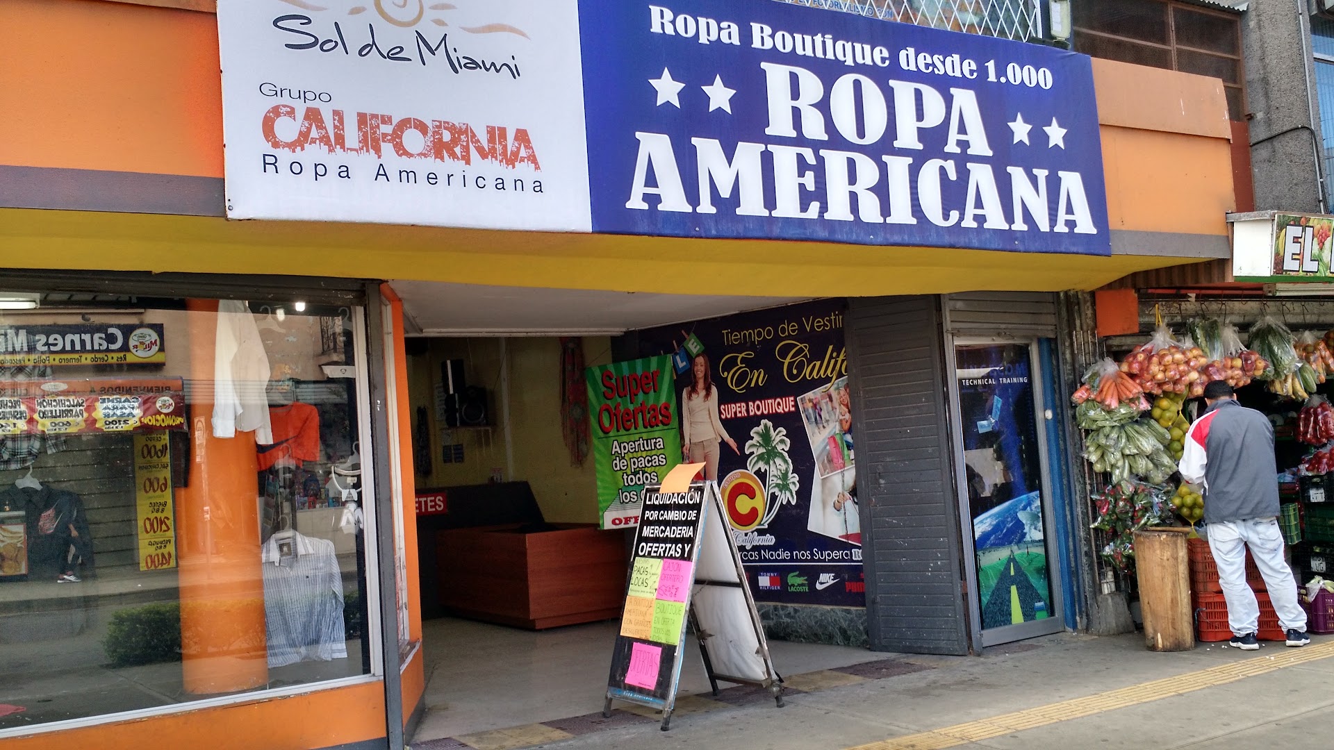 Tienda Ropa Americana