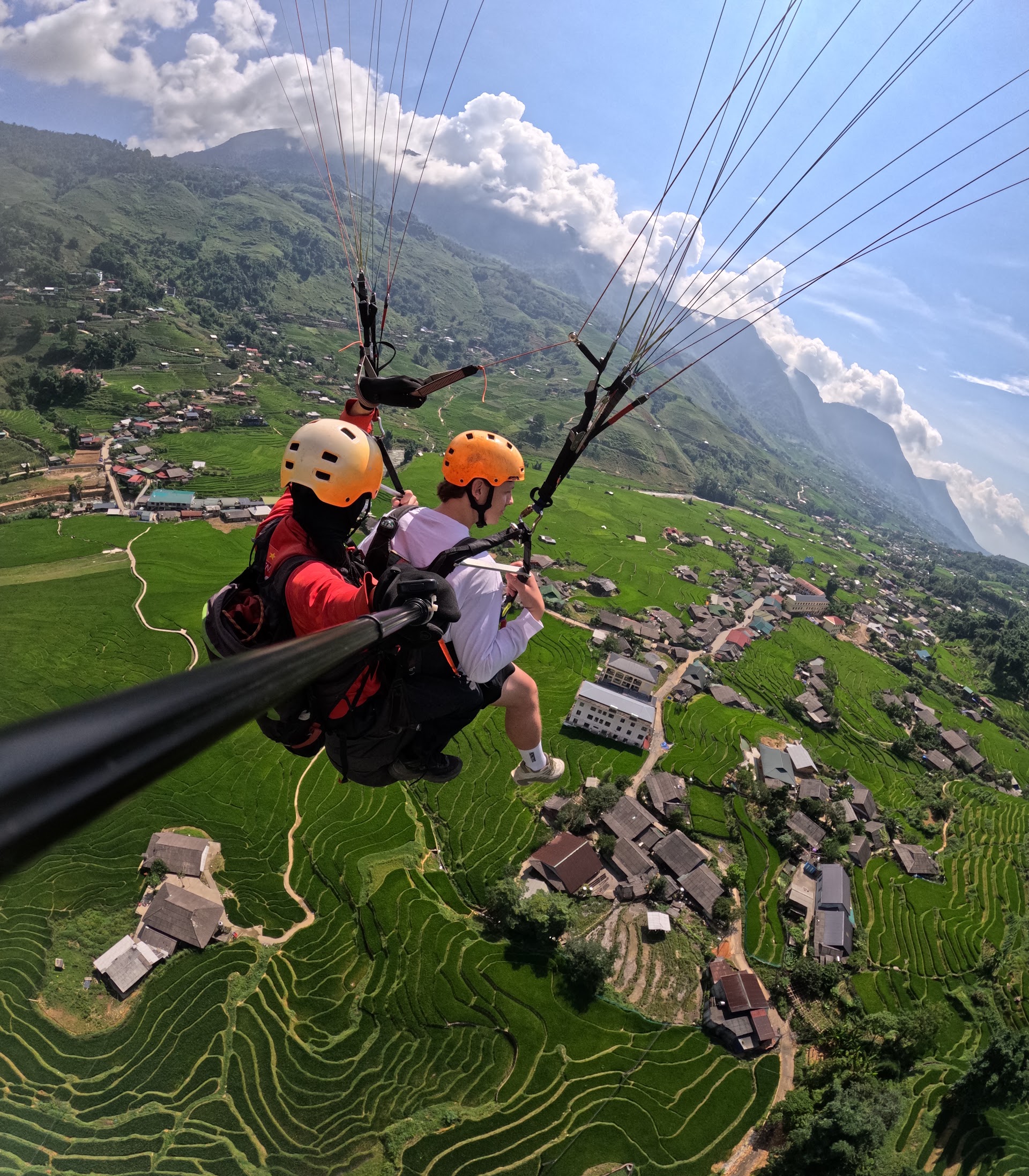 Sapa Paragliding - Điểm Cất cánh Dù Lượn Sapa