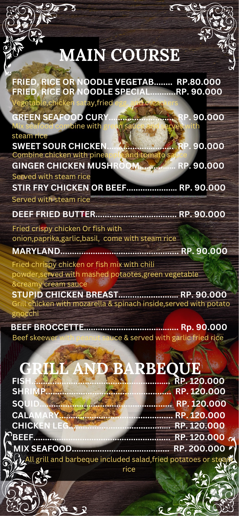 Coffee Shops in gili meno