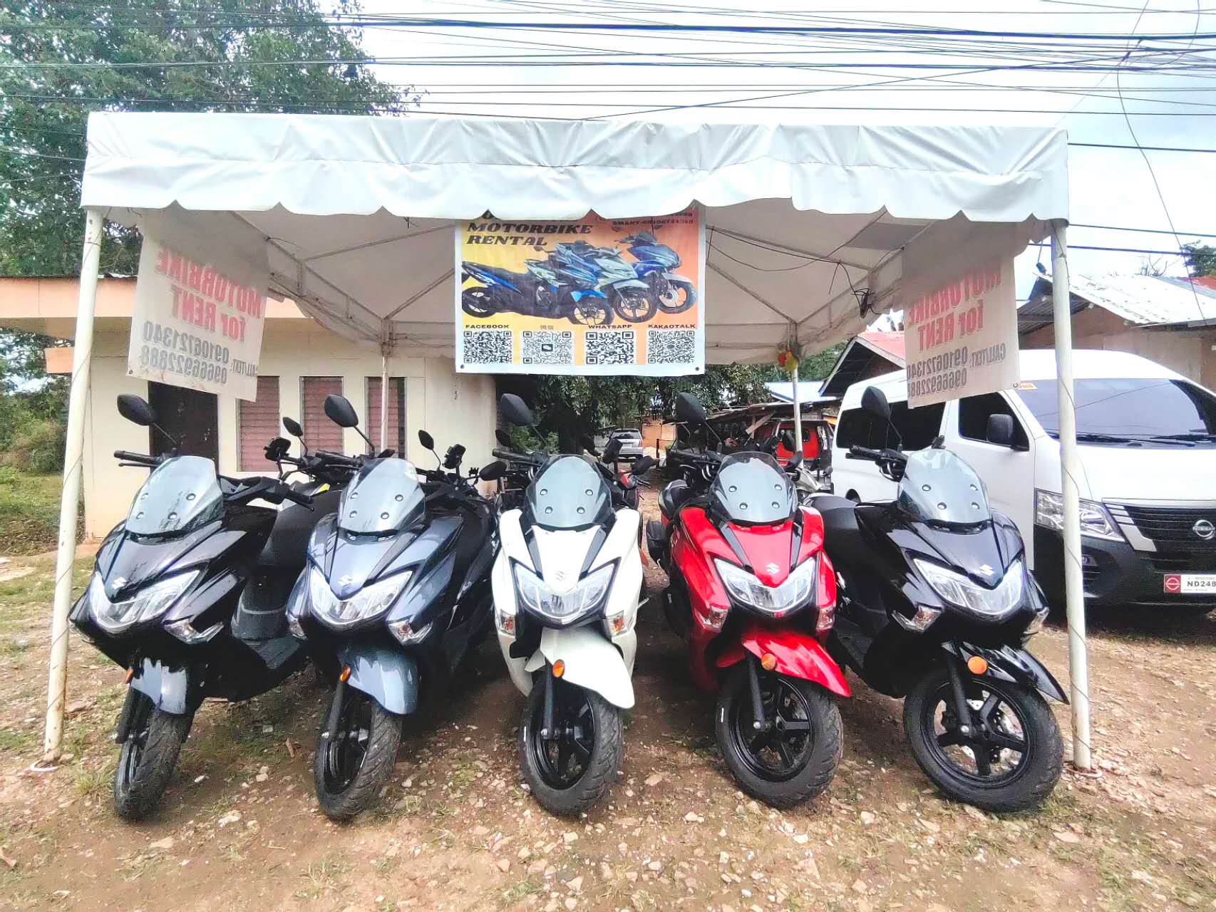Boholuna Motorbike Rental-Scooter Motorbike for Rent