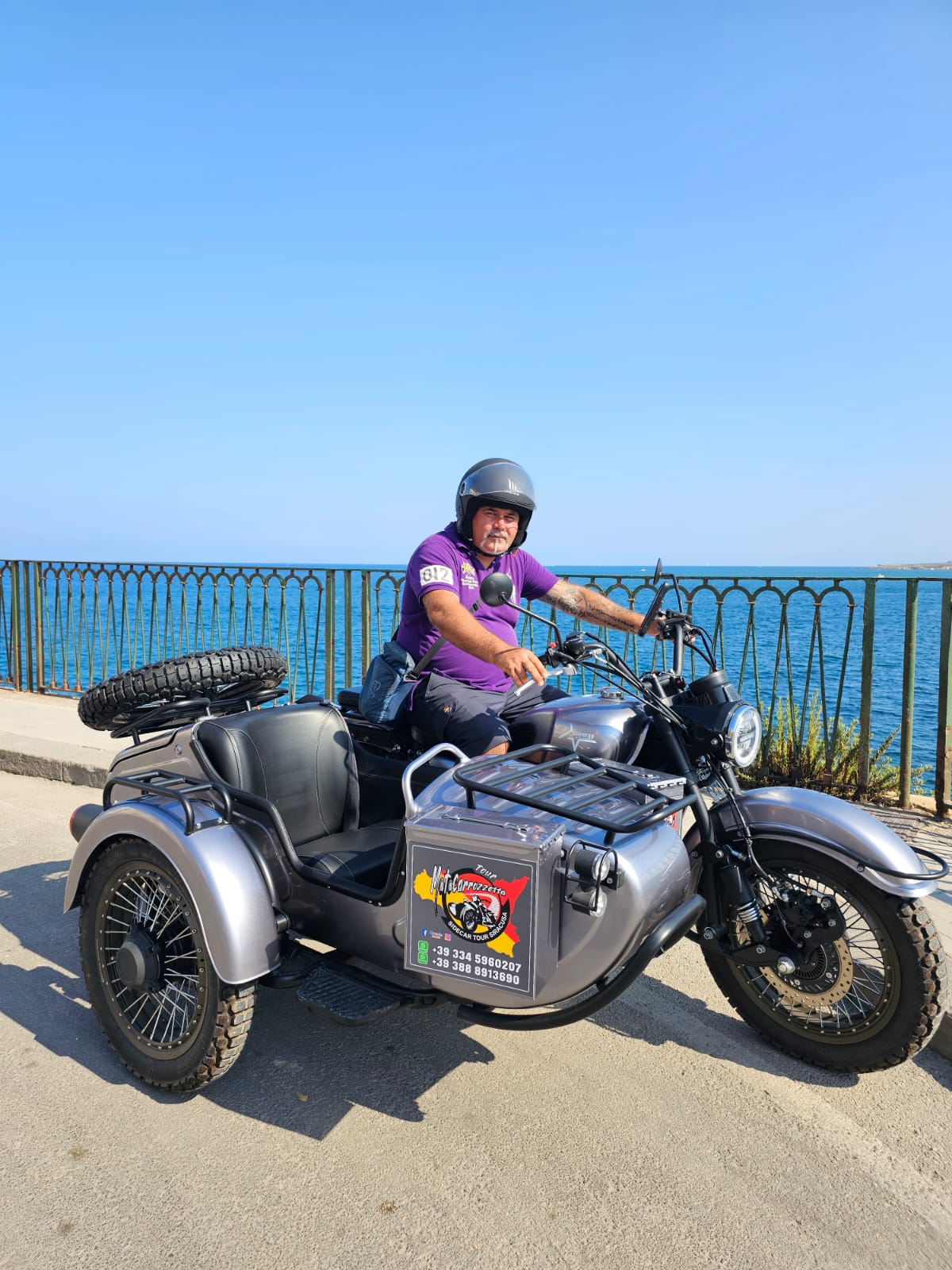 Tour Motocarrozzetta/Sidecar Siracusa