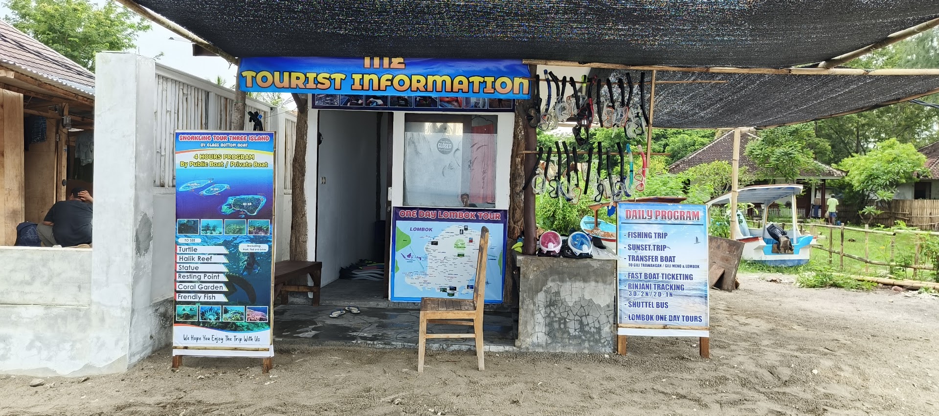 MZ Gili Air Private or Public Snorkeling Explores, Fishing Tour and Ranted Mask & Fin