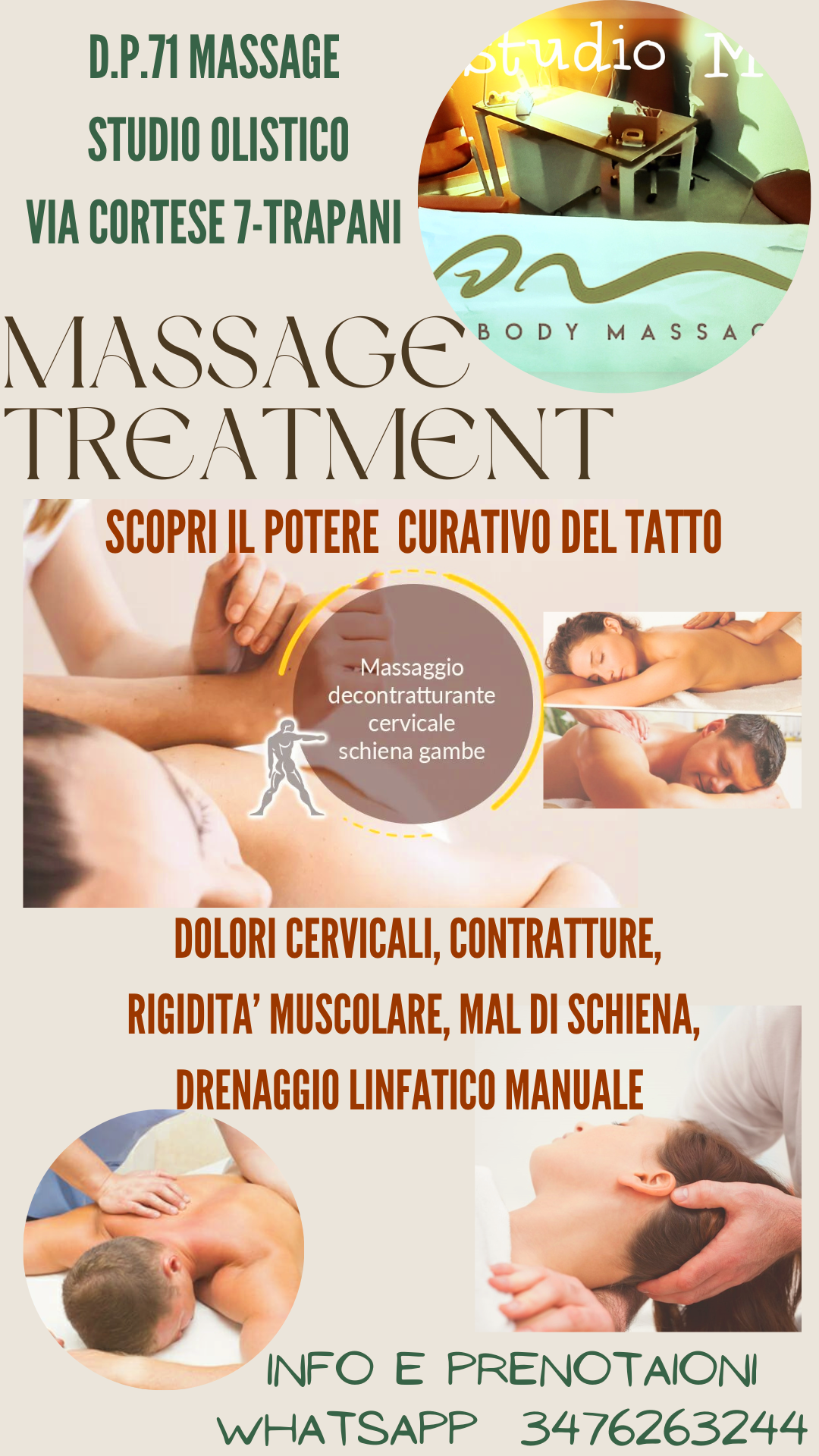 DP71 Massage Studio Olistico Massoterapico