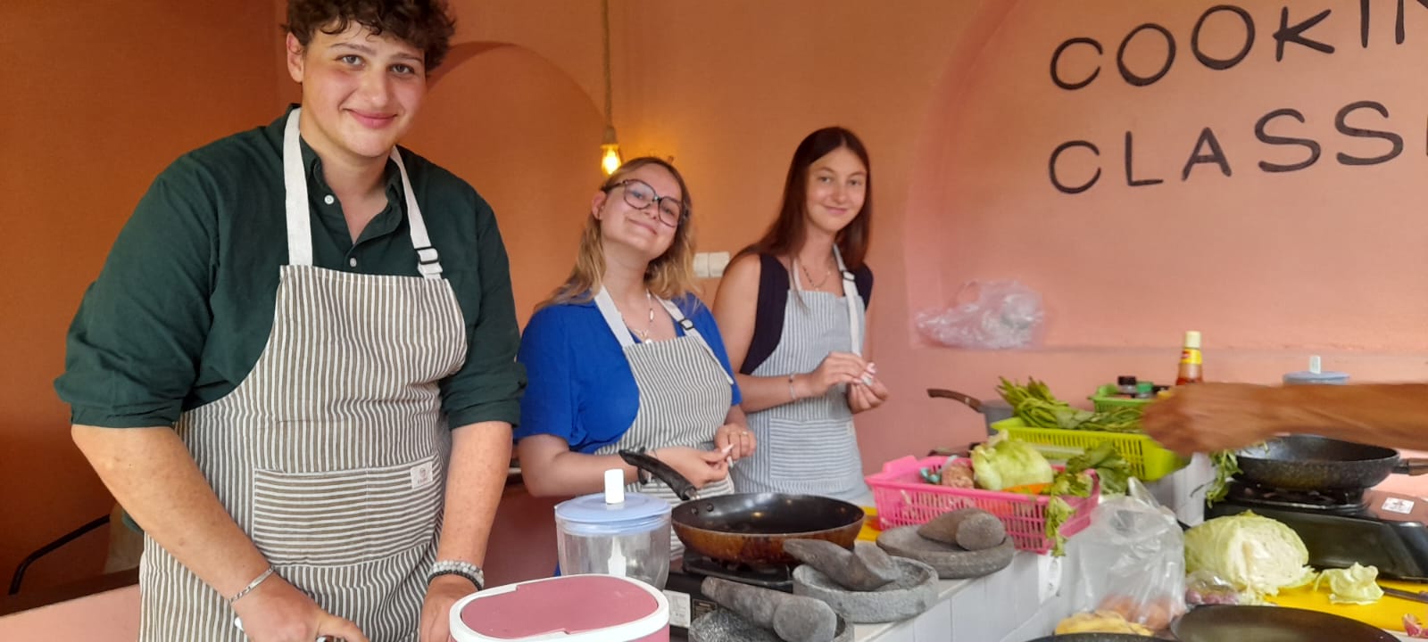 Nourish cooking class at Meno island villas