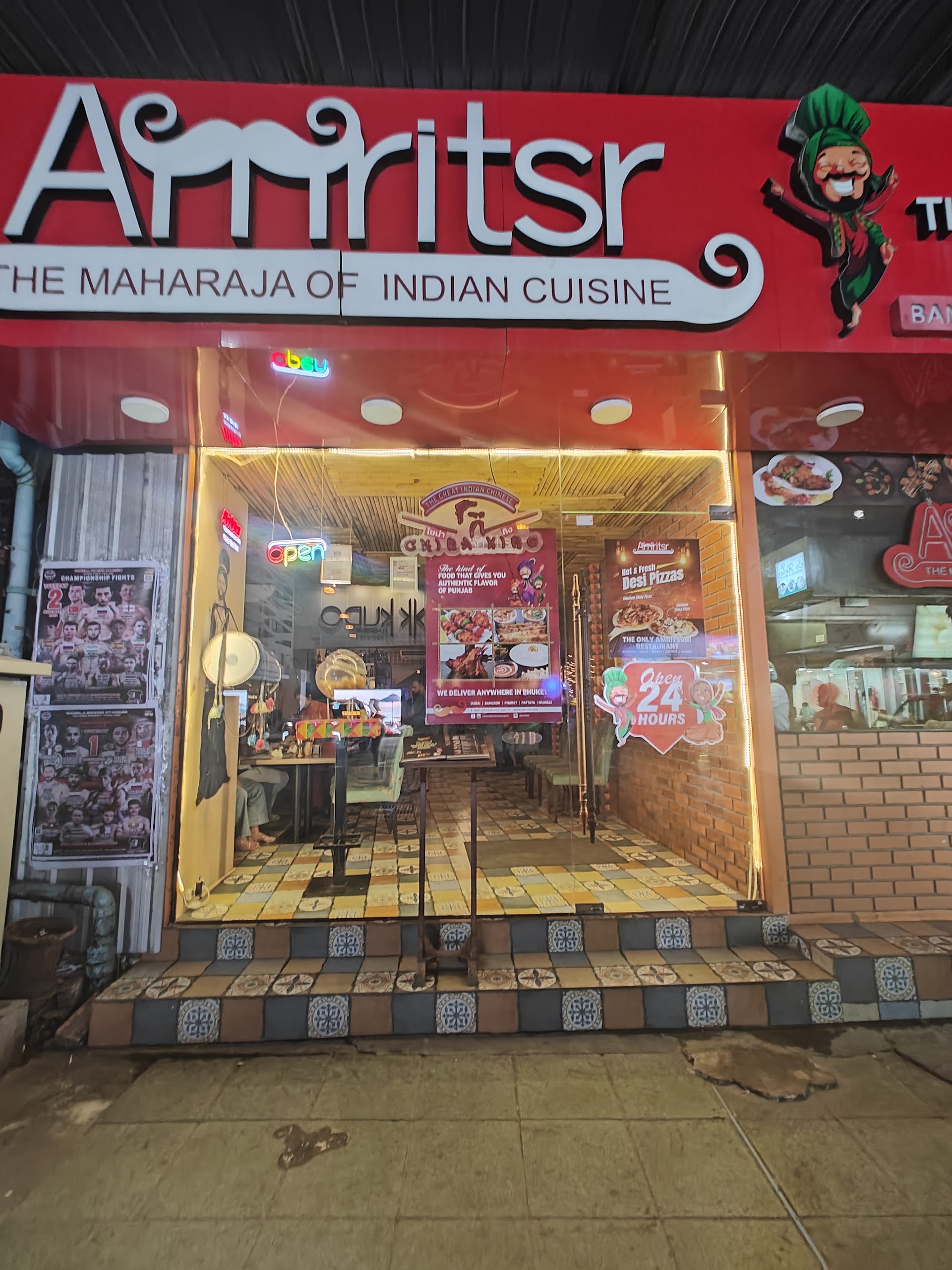 Amritsr Restaurant Patong Beach Road - Indian Restaurant in Phuket
