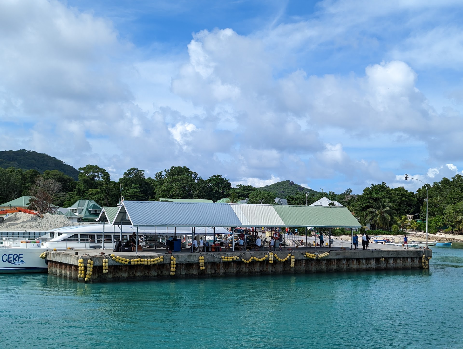 La Digue Ferry Harbour