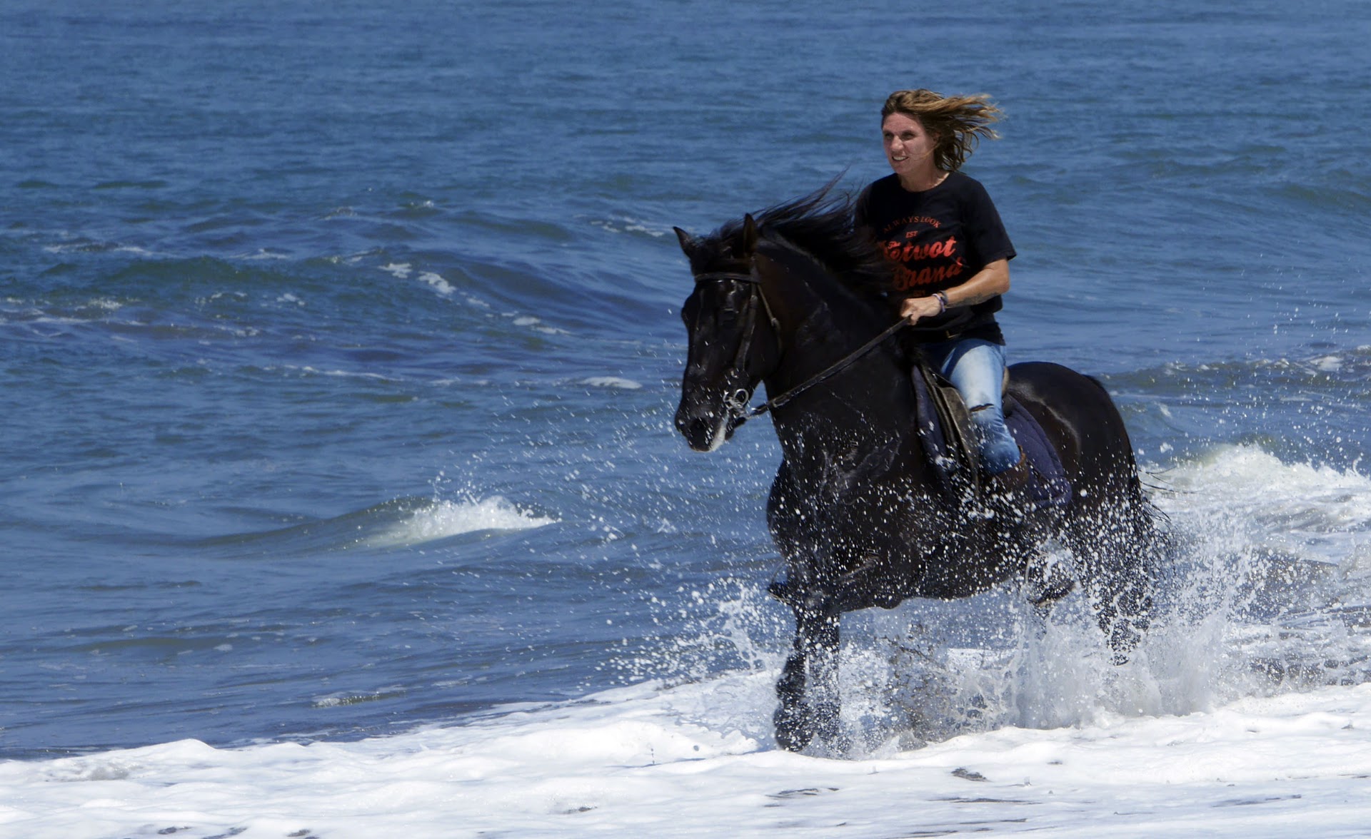 Salty Cowboy - Horse riding