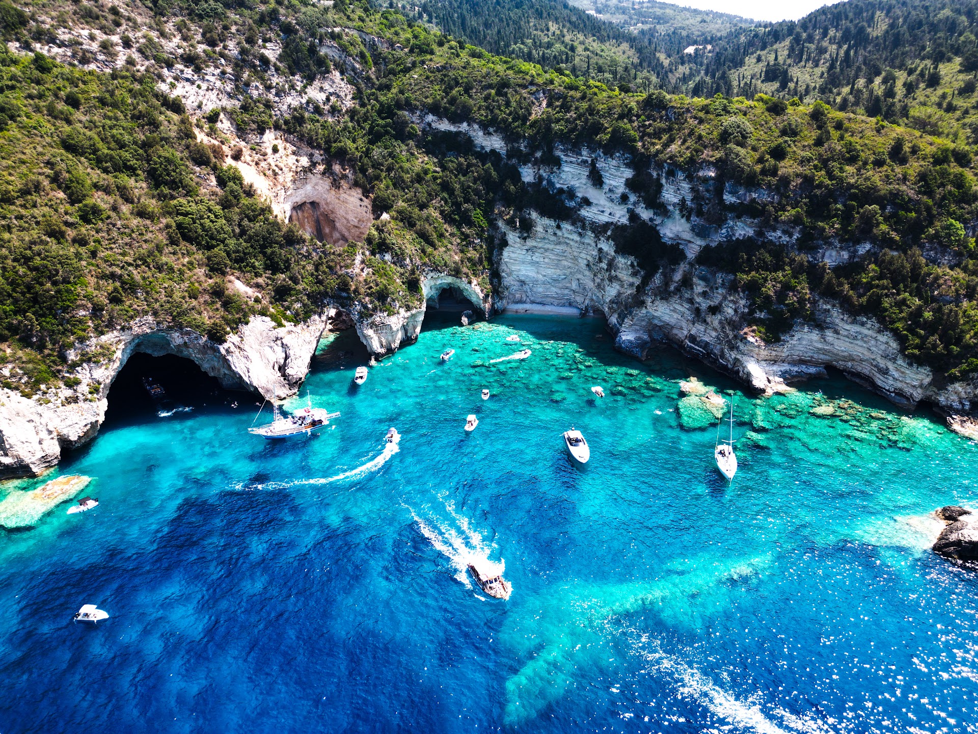 Blue Caves