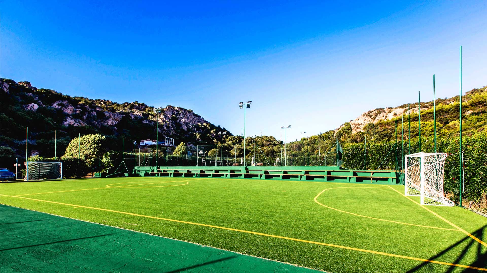Tennis sulla costa smeralda