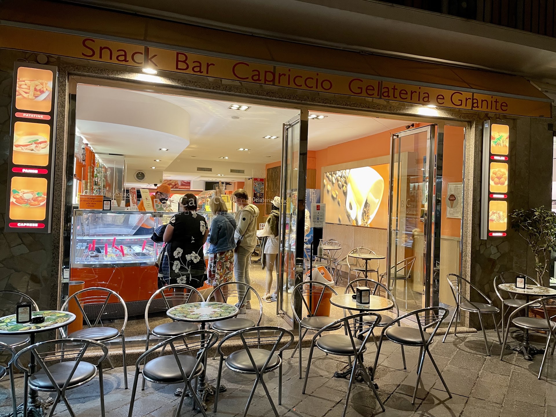 Bar Capriccio Snack Gelateria